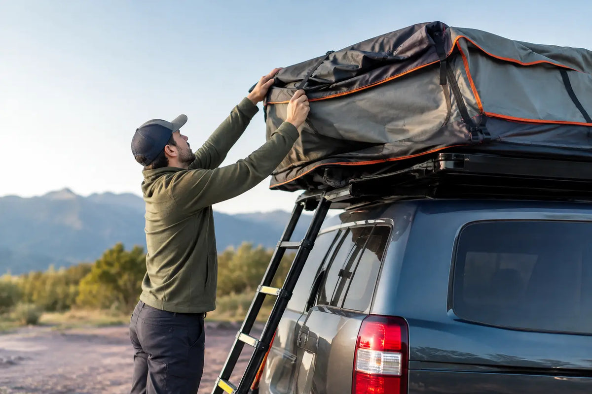 How to Pack a Roof Tent Without the Struggle