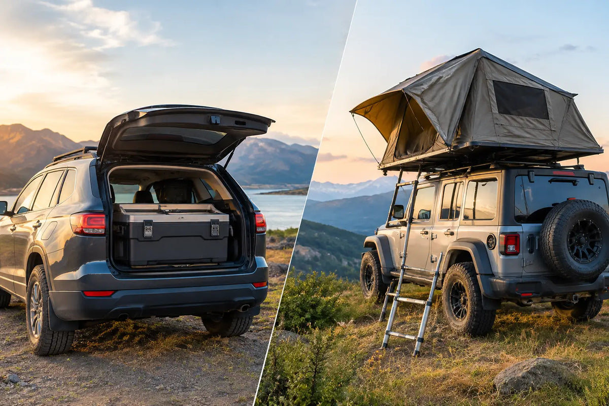 Camping Box Versus Roof Tent: Which Fits?