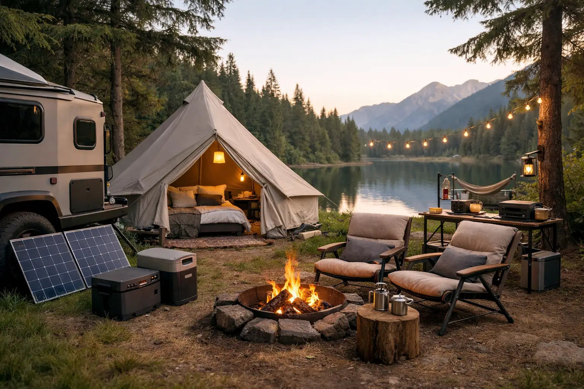 Off Grid Camping Without Giving Up Comfort