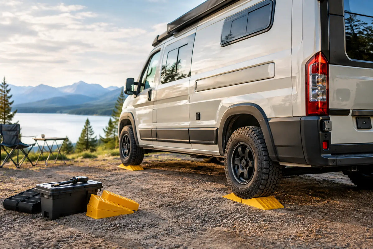 How to Level a Camping Vehicle on Any Pitch